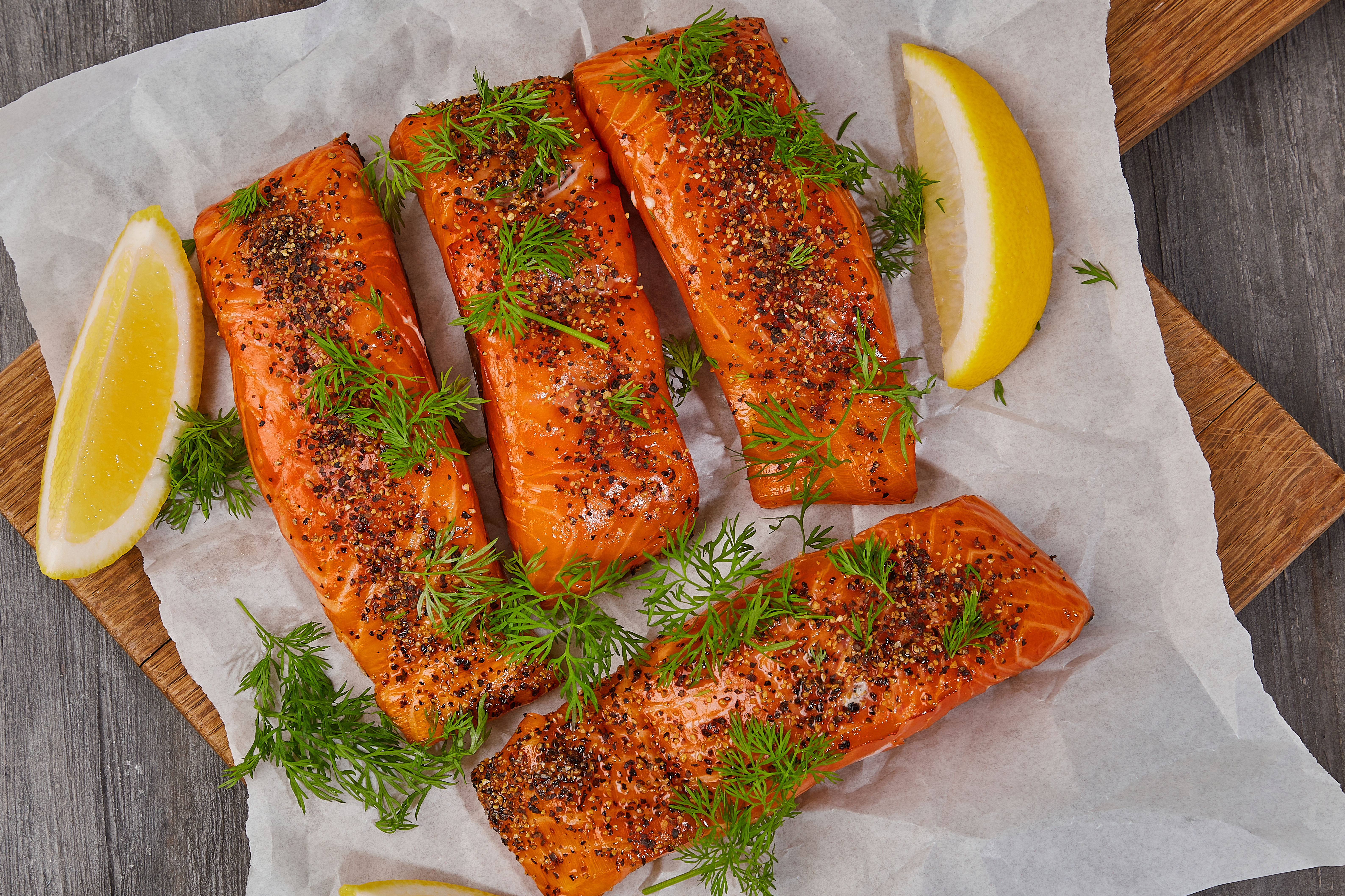 Varmrøget laks, Varmrøget laks