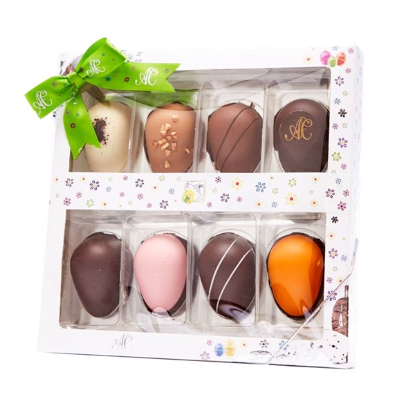 Påske marcipanæg, 8 stk., Påske marcipanæg, 8 stk.