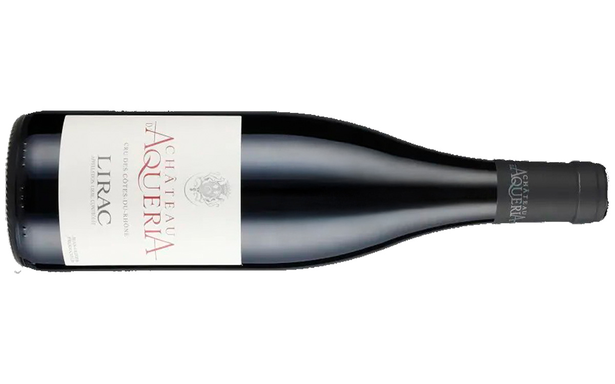 Lirac Rouge Château d'Aqueria, Rhone, FR, 2022, Lirac Rouge Château d'Aqueria, Rhone, FR, 2022