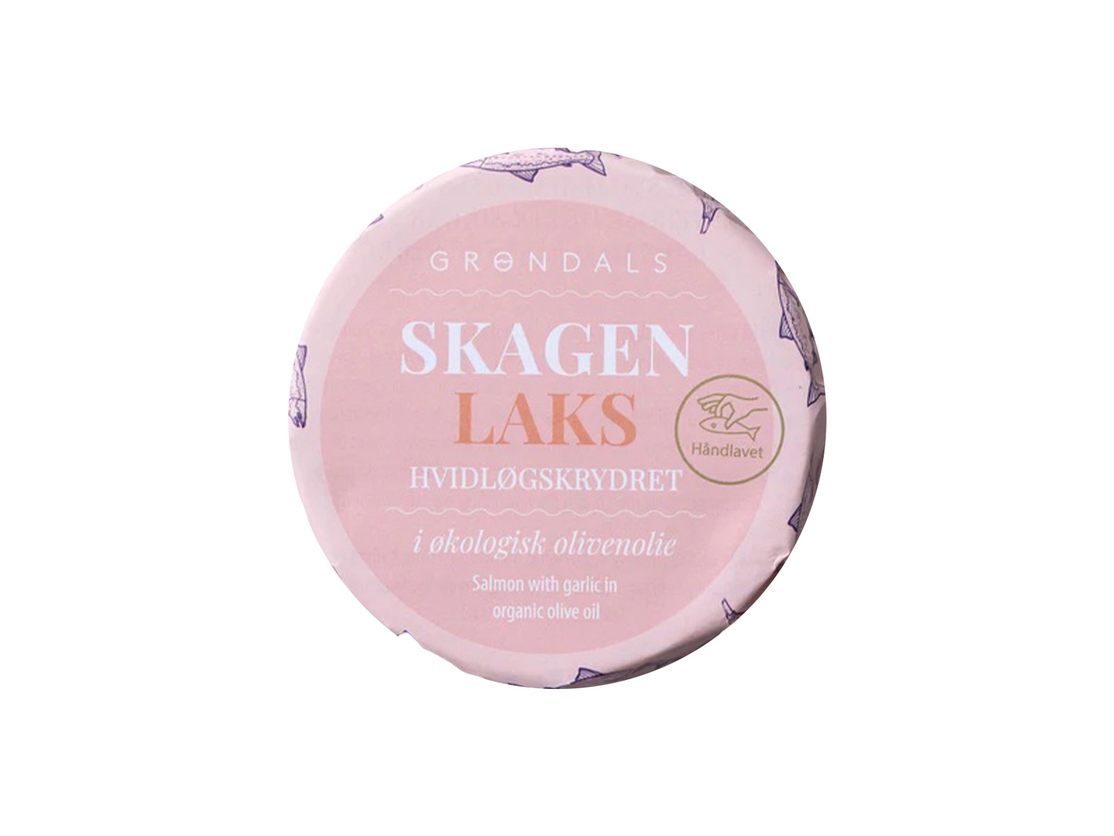 2 ds. Hvidløgskrydret laks i øko olivenolie, 2 ds. Hvidløgskrydret laks i øko olivenolie