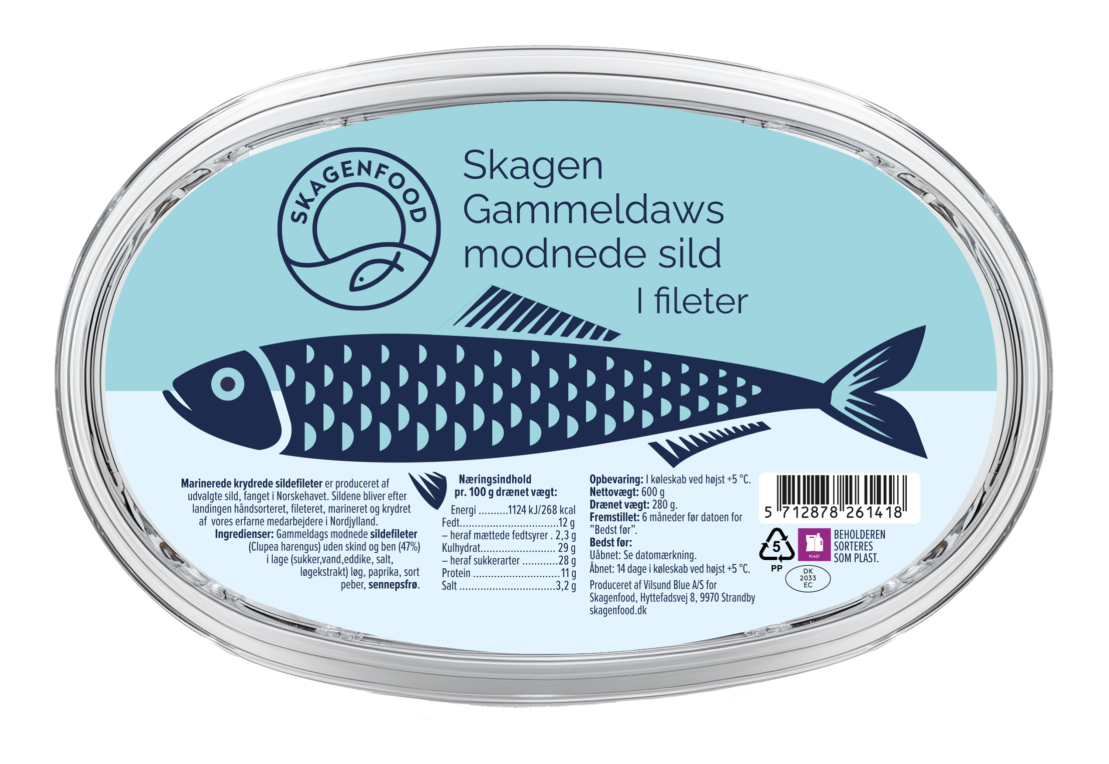 Skagen Gammeldaws Modnede Sild, Skagen Gammeldaws Modnede Sild