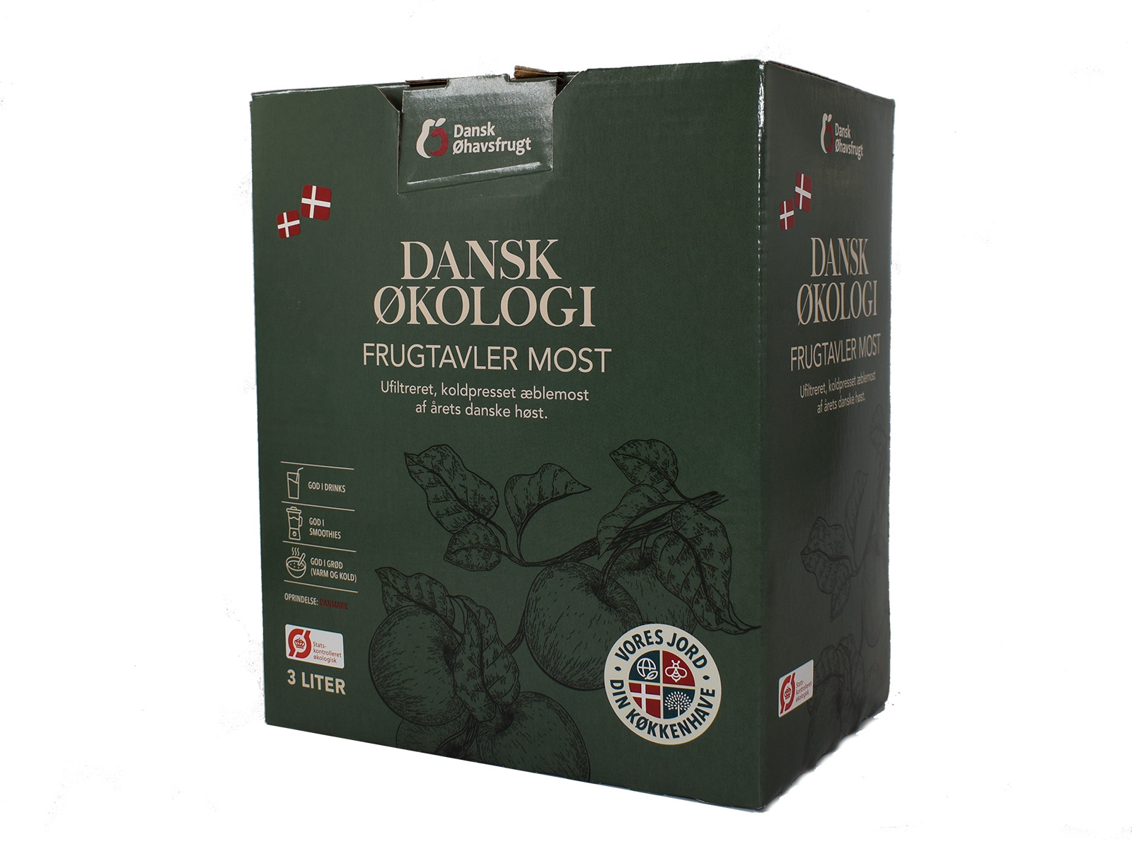 Æblemost 3 liter BiB, Æblemost 3 liter BiB