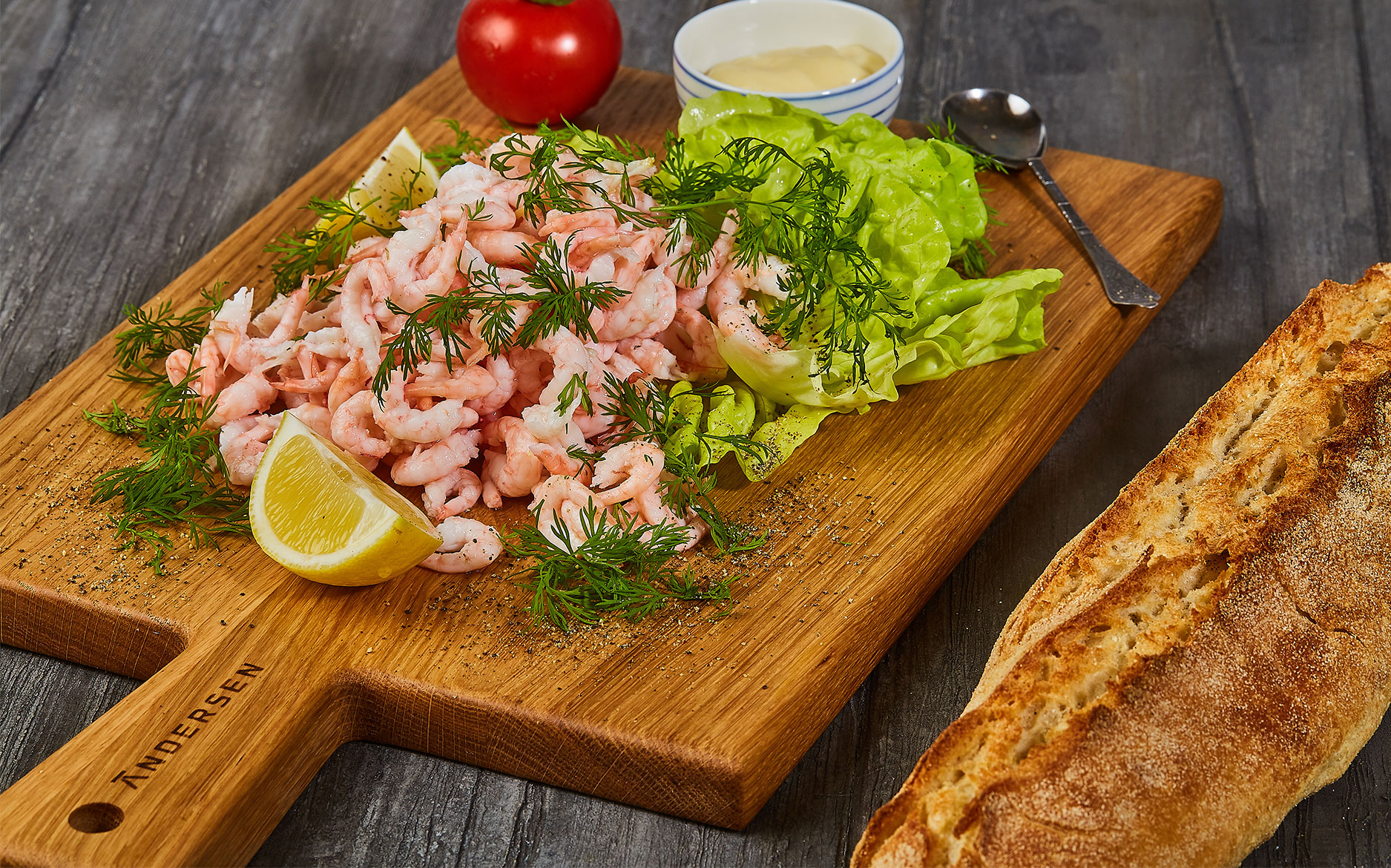 Håndpillede luksus rejer, Håndpillede luksus rejer